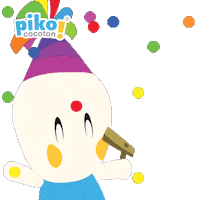 party sticker by Piko Cocoton