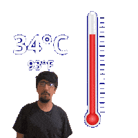 Thirty Four Degrees Sticker