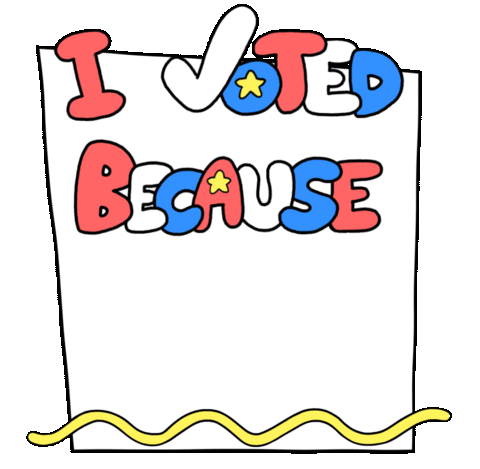 2020 Election Vote Sticker by GIPHY News