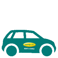 SunnyCars sunny rental car mietwagen sunnycars Sticker
