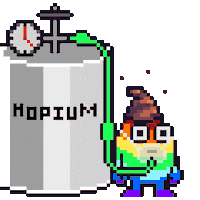 Crypto Bear Sticker by Memeland by 9GAG