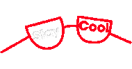Stay Cool Heart Sticker by Atlanta Humane Society