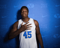 College Basketball Sport GIF by BYU Cougars