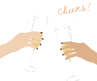 Christmas Cheers Sticker by Nama Official