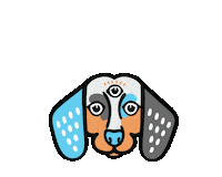 I Love You Dog Sticker by Hello Human