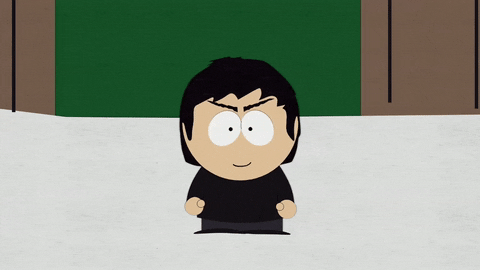 staring damien thorn GIF by South Park 