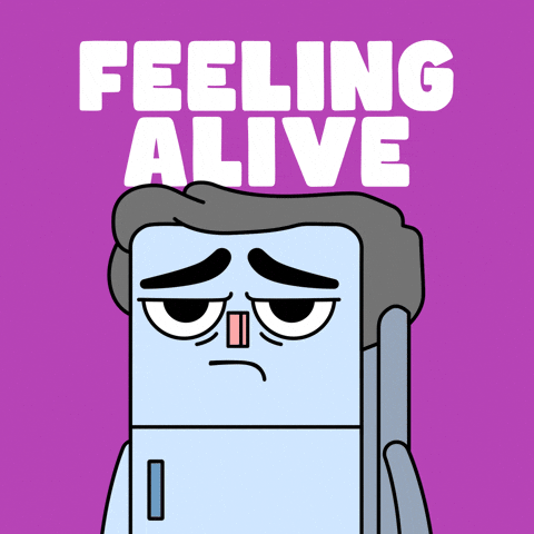 Tired Hangover GIF by Nexio