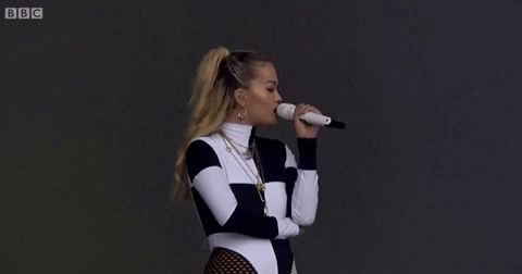rita ora swansea GIF by BBC Radio 1’s Biggest Weekend