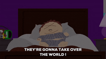 eric cartman nightmare GIF by South Park 
