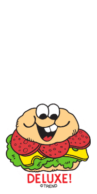 Cheese Jumping Sticker by TREND enterprises, Inc.