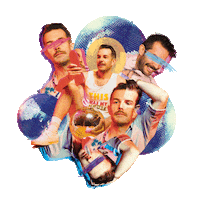 In The Mix Spinning Sticker by Bright Light Bright Light