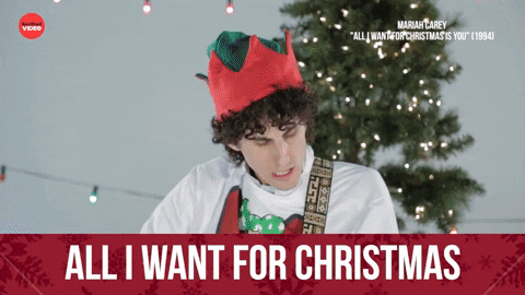 All I Want For Christmas GIF by BuzzFeed