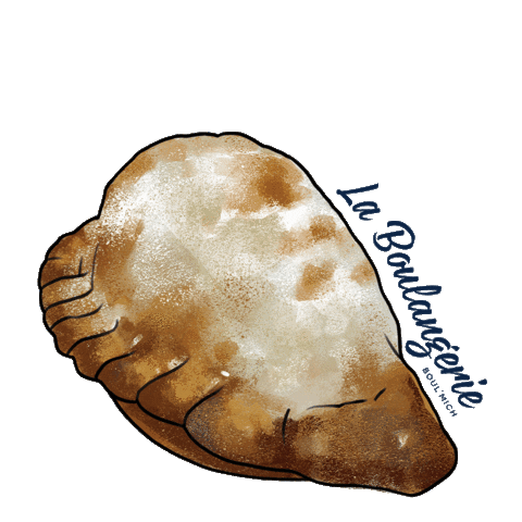 Empanada Sticker by Laboulangerie_boulmich