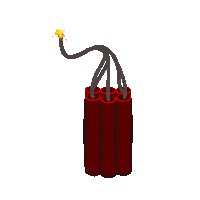 card game fire Sticker by Exploding Kittens