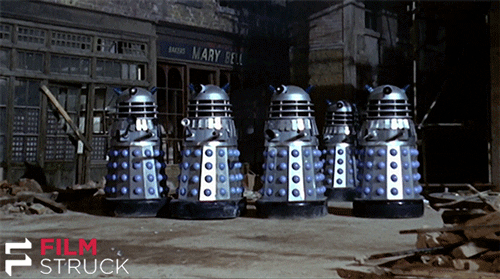 exterminate doctor who GIF by FilmStruck