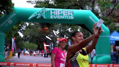 Hipereventos giphygifmaker giphyattribution running runners GIF