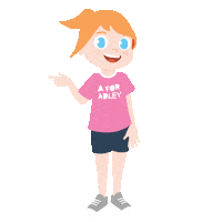 Pointing Waving Sticker by Shonduras