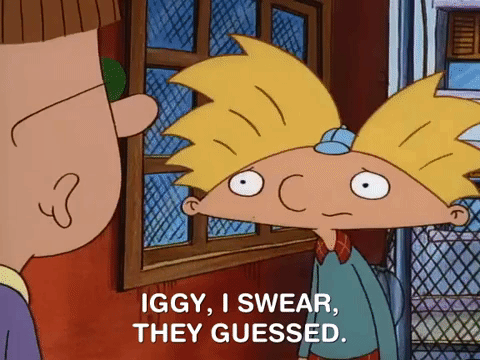 hey arnold nicksplat GIF
