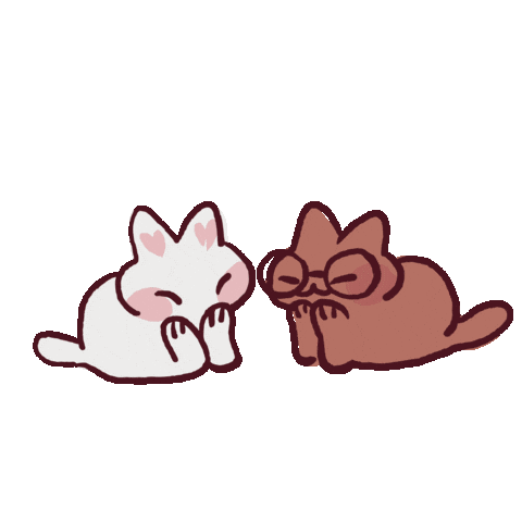 Cats Love Sticker
