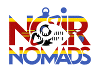 Travel Noir Sticker by NoirNomads