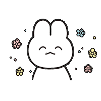 jr_1485_ rabbit baekhyun bbh 백현 Sticker