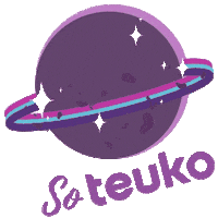 Space Love Sticker by Teuko
