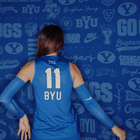 Gocougs Ncaavolleyball GIF by BYU Cougars