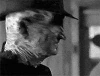 Freddy Krueger Terror GIF
