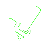 romanogaetano art logo loop auto Sticker