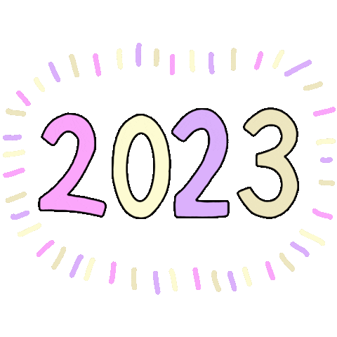 New Year Happy Holidays Sticker