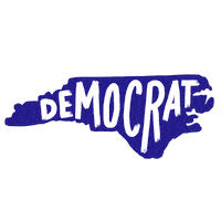 Vote Early North Carolina Sticker by Creative Courage