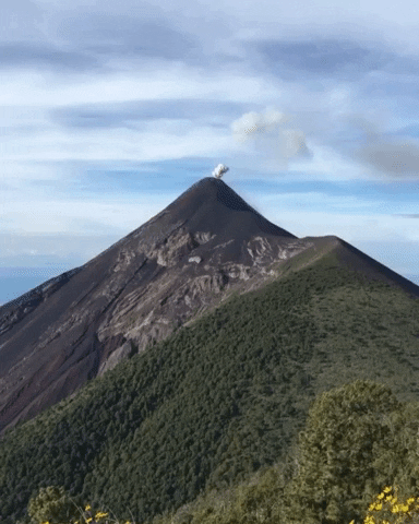 Volcan De Fuego Adventure GIF by CGTraveler - Carlos Garrido - Adventrgram