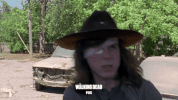 scared the walking dead GIF