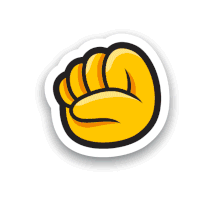 Shocked Sign Language Sticker by Sorenson