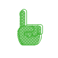 Swipe Green Sticker by Green Pea