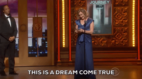 jessica lange this is a dream come true GIF by Tony Awards
