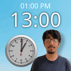 1 Pm GIF