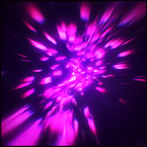 pink glow GIF by Erica Anderson