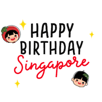 National Day Love Sticker by Ang Ku Kueh Girl and Friends