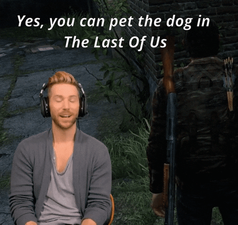 The Last Of Us Dog GIF by RETRO REPLAY