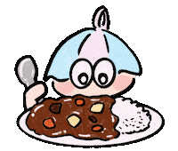 Happy Curry Sticker