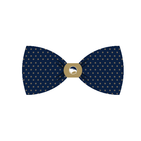 Bow Tie Eagles Sticker by Georgia Southern University - Auxiliary Services
