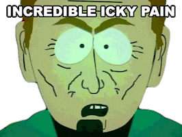 Pain Sticker by South Park