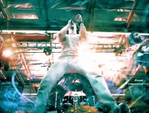 andrew w.k. party hard GIF