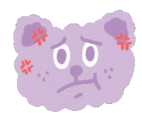 jennyhua angry 生氣 煎妮花 jennyhua Sticker