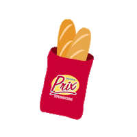 superprix pao padaria prix cafe da manha Sticker