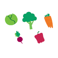 superprix supermercado mercado verduras prix Sticker