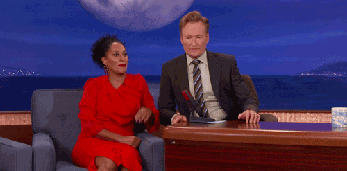 teamcoco giphyupload laughing hilarious conan obrien GIF