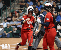 High Five Team Usa GIF by USA Softball