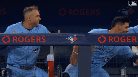 Major League Baseball Friends GIF by Toronto Blue Jays